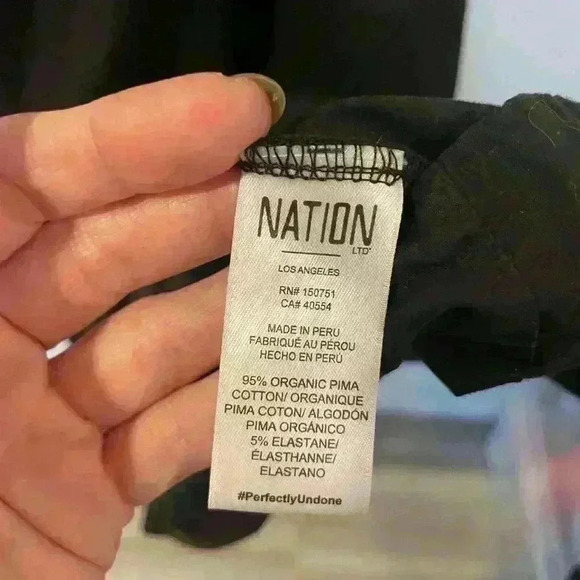 Nation LTD “Sadelle” black dress, size small - Picture 6 of 7